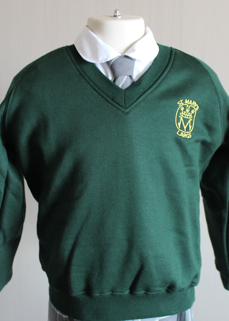 Emerald green discount school jumper